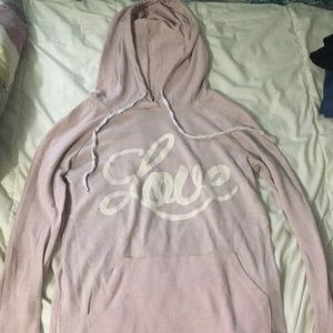 Pink love sweater